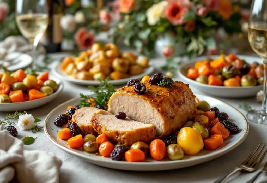 Quels légumes pour accompagner un rôti de porc aux pruneaux ?