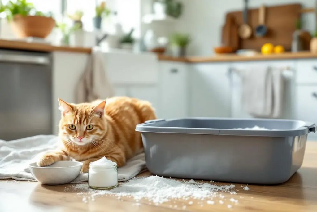 Le meilleur anti-odeur pour la litière de chat coûte moins d’un euro et se trouve en cuisine.jpg