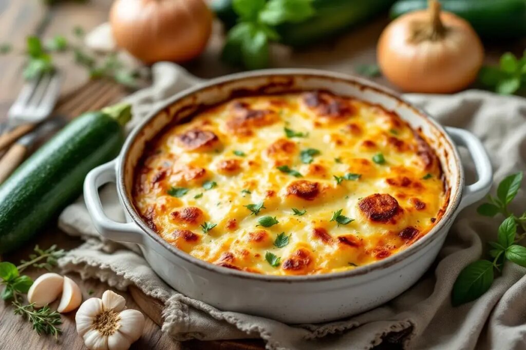 On me demande la recette à chaque fois : mon gratin de courgettes léger sans crème ni œufs.jpg