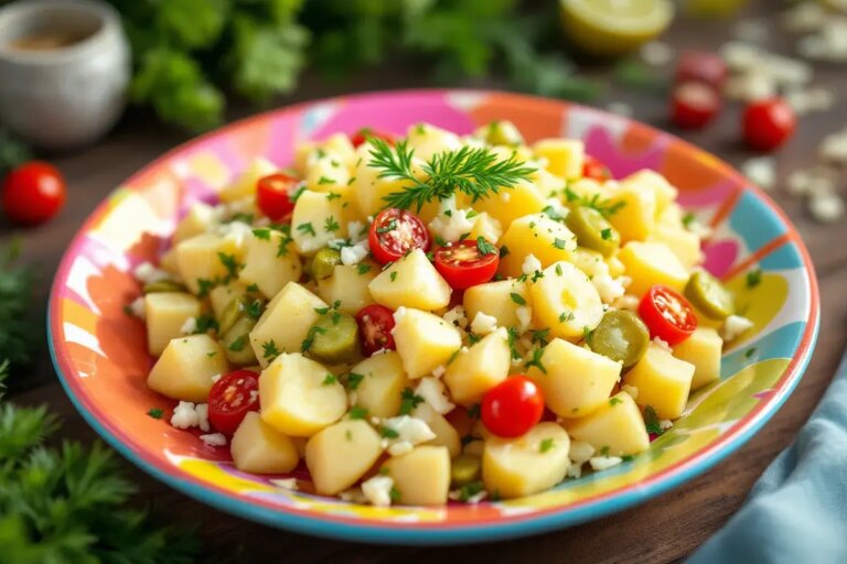 Salade de pommes de terre : le mélange secret de chef qui change tout